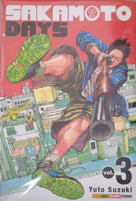 Gibi Sakamoto Days #3 Autor Yuto Suzuki (2023) [usado]