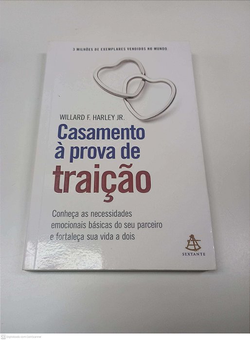 Livro Casamento a Prova de Traicao Autor Harley Jr., Willard F. (2014) [usado]