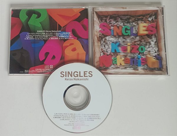 Cd Singles [japão] Interprete Keizo Nakanishi (1994) [usado]