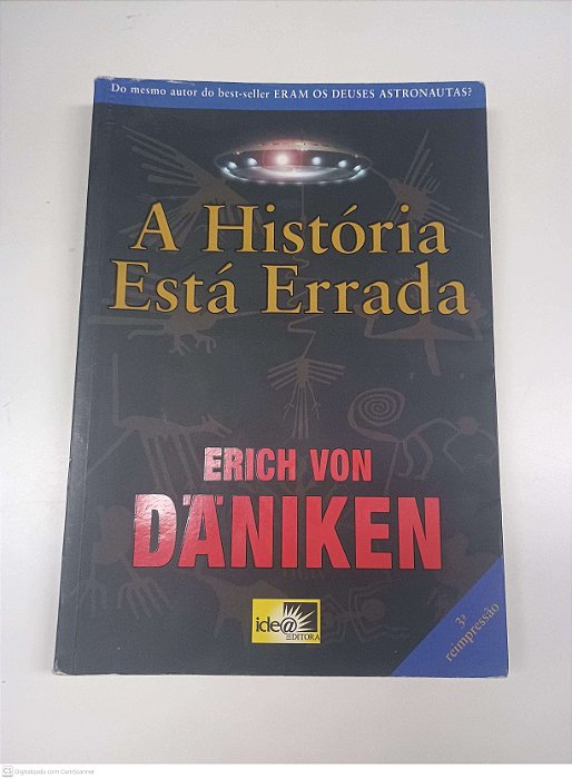 Livro Historia Esta Errada Autor Daniken, Erich Von (2010) [usado]