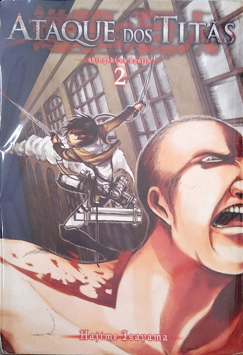 Gibi Ataque dos Titãs #2 Autor Hajime Isayama (2014) [usado]