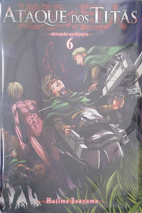 Gibi Ataque dos Titãs #6 Autor Hajime Isayama (2014) [usado]