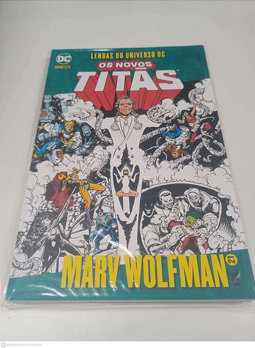 Livro Lenda do Universo Dc - os Novos Titãs Nr 21 Autor Wolfman, Marv (2021) [seminovo]