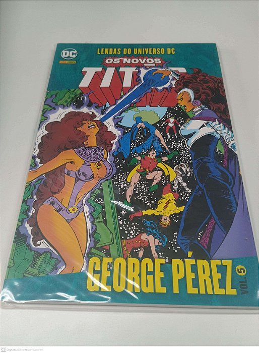 Gibi Nº 5 - Lenda do Universo Dc - os Novos Titãs Autor Perez, George (2019) [seminovo]