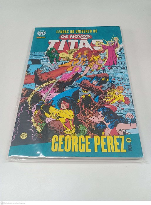 Livro Lenda do Universo Dc - os Novos Titãs Nr 08 Autor Pérez, George (2019) [seminovo]