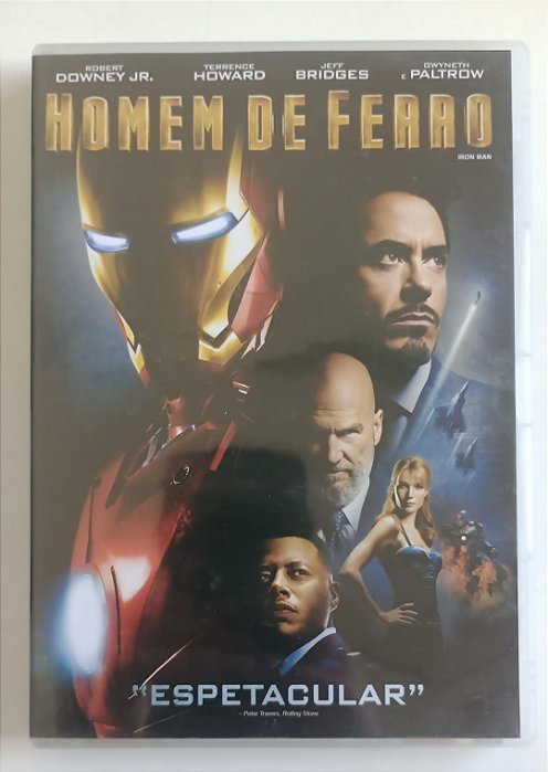 Dvd Homem de Ferro Editora (2008) [seminovo]