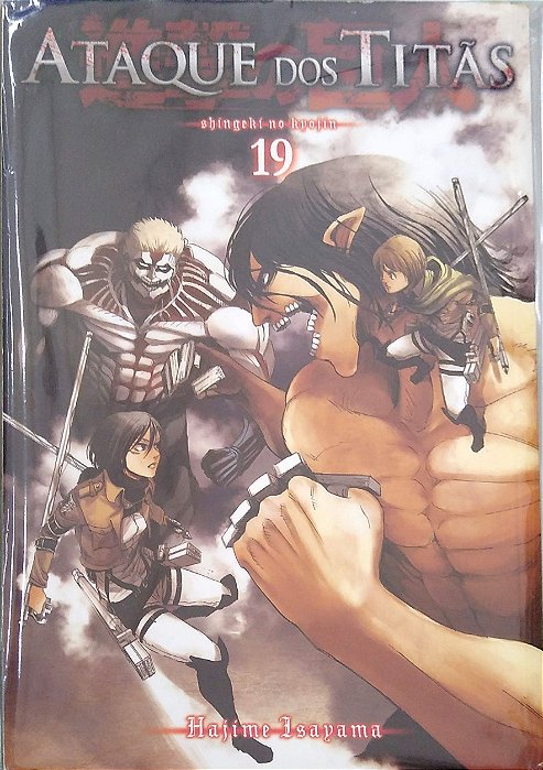 Gibi Ataque dos Titãs #19 Autor Hajime Isayama (2016) [usado]