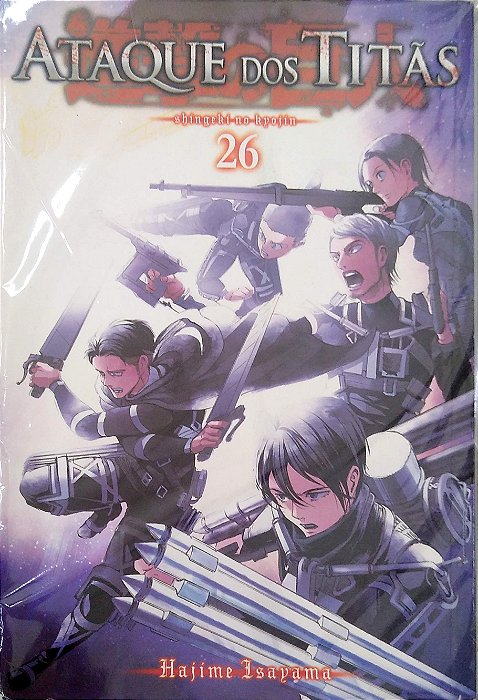 Gibi Ataque dos Titãs #26 Autor Hajime Isayama (2019) [usado]