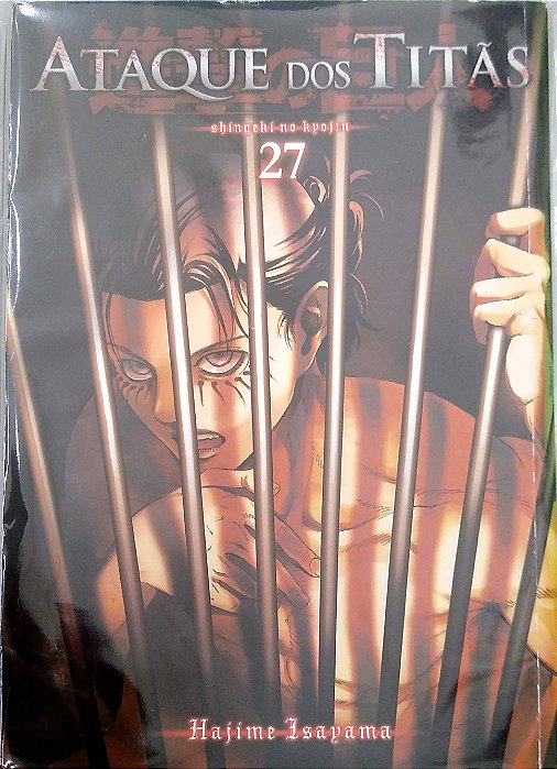 Gibi Ataque dos Titãs #27 Autor Hajime Isayama (2019) [usado]