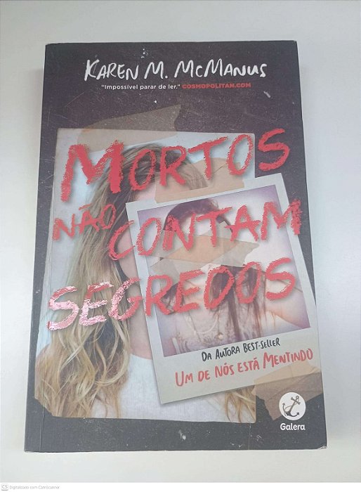 Livro Mortos Nao Contam Segredos Autor Karen M. Mcmanus (2022) [usado]