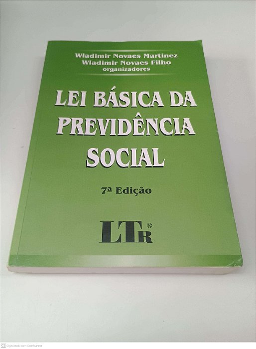 Livro Lei Básica da Previdencia Social Autor Martinez, Wladimir Novaes & Filho, Wladimir Novaes (2005) [usado]