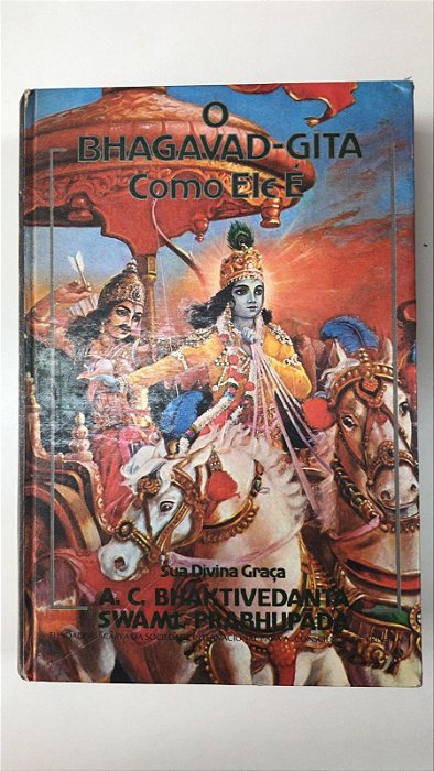 Livro o Bhagavad-gita Como Ele é Autor Mahabharata, Bhagavad-gita (1986) [usado]