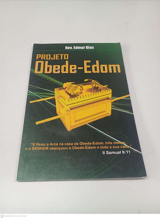 Livro Projeto Obede-edom Autor Dias, Rev Edmar [usado]
