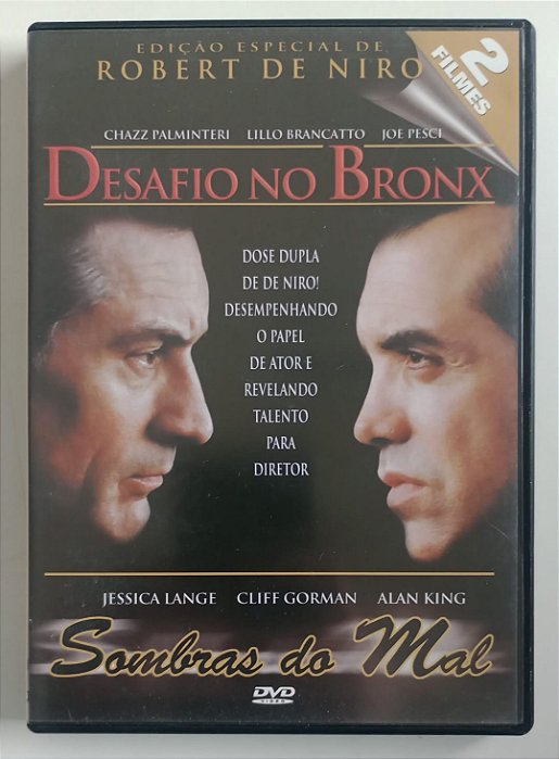 Dvd Desafio no Bronx / Sombras do Mal Editora [usado]