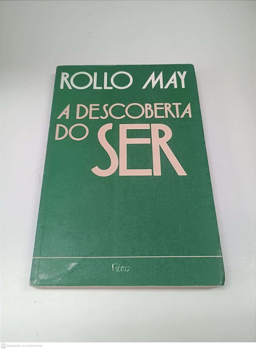 Livro a Descoberta do Ser Autor May, Rollo (1988) [usado]