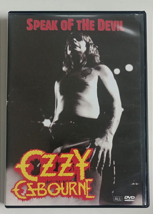 Dvd Ozzy Osbourne - Speak Of The Devil Editora [usado]
