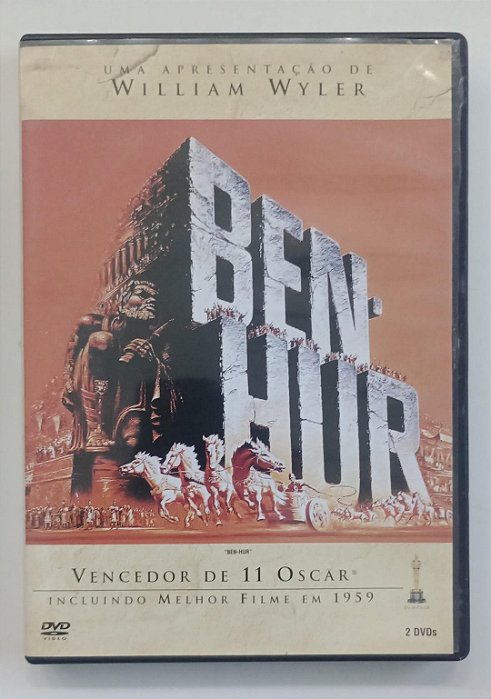 Dvd Ben-hur (1959) Editora (2012) [usado]