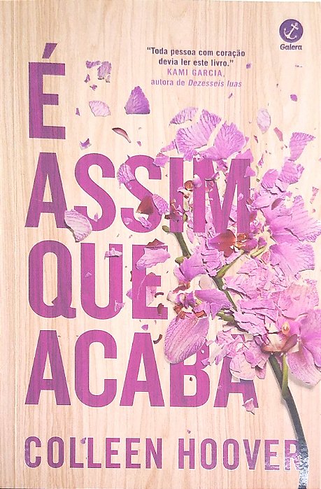 Livro é Assim que Acaba Autor Hoover, Colleen (2023) [seminovo]