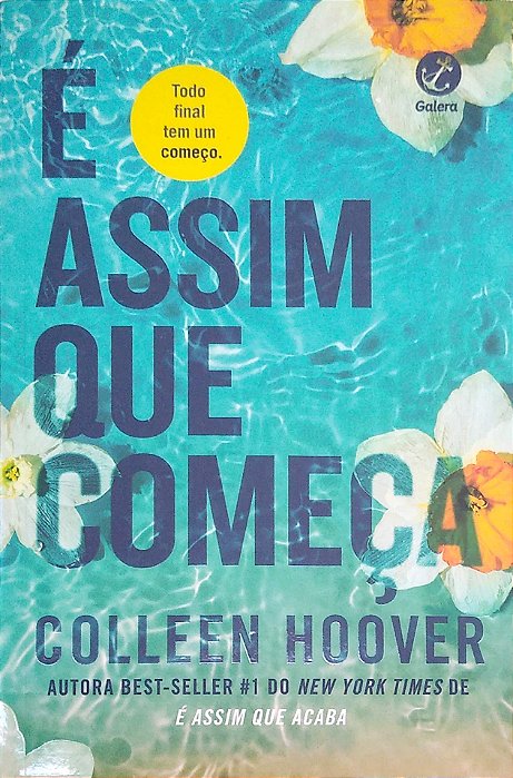 Livro é Assim que Começa Autor Hoover, Colleen (2023) [seminovo]