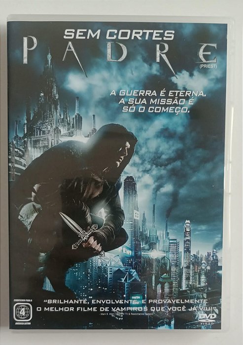 Dvd Padre (c/ Paul Bettany) Editora (2012) [seminovo]