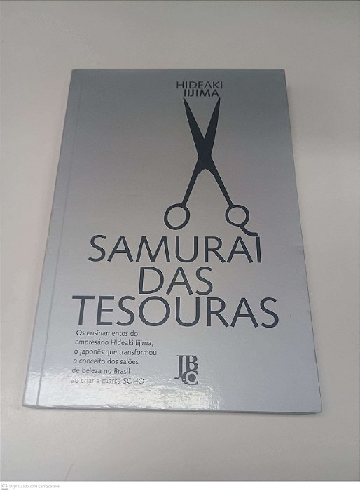 Livro Samurai das Tesouras Autor Iijima, Hideaki (2007) [usado]