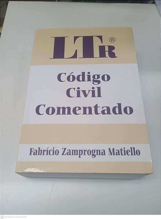 Livro Codigo Civil Comentado Autor Matiello, Fabricio Zamprogna (2007) [usado]