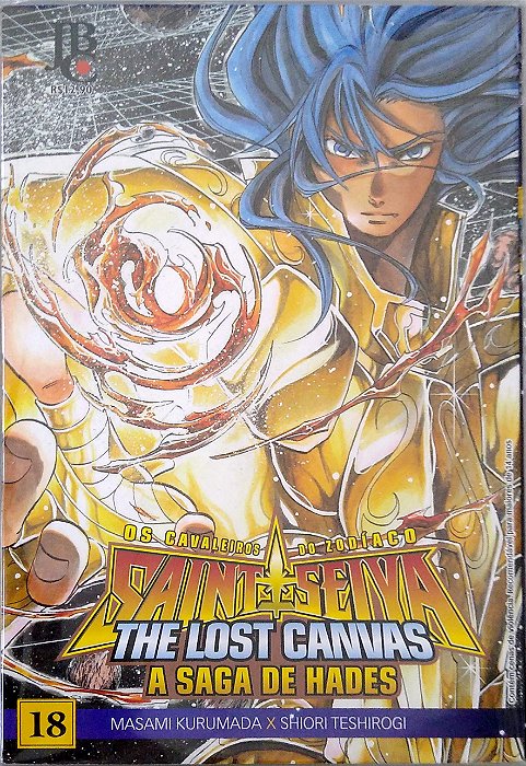 Gibi os Cavaleiros do Zodíaco - a Saga de Hades #18 Autor Masami Kurumada (2010) [seminovo]