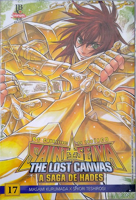 Gibi os Cavaleiros do Zodíaco - a Saga de Hades #17 Autor Masami Kurumada (2010) [seminovo]