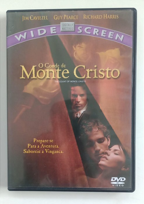 Dvd o Conde de Monte Cristo Editora [seminovo]