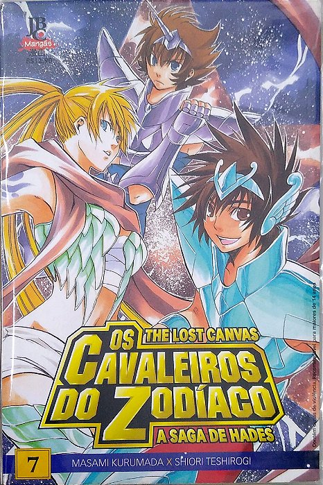 Gibi os Cavaleiros do Zodíaco - a Saga de Hades #7 Autor Masami Kurumada (2008) [seminovo]