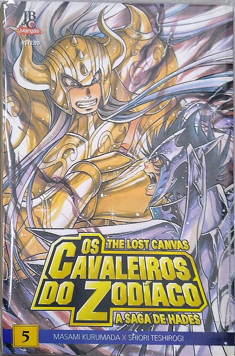 Gibi os Cavaleiros do Zodíaco - a Saga de Hades #5 Autor Masami Kurumada (2008) [seminovo]