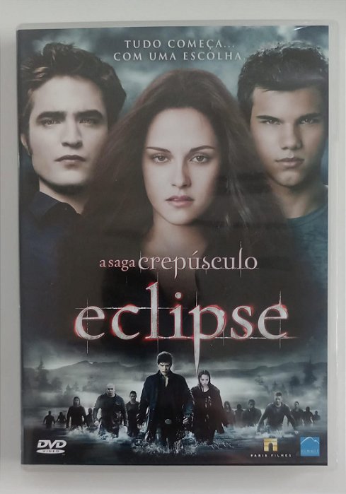 Dvd Crepúsculo 3 Eclipse Editora (2010) [seminovo]