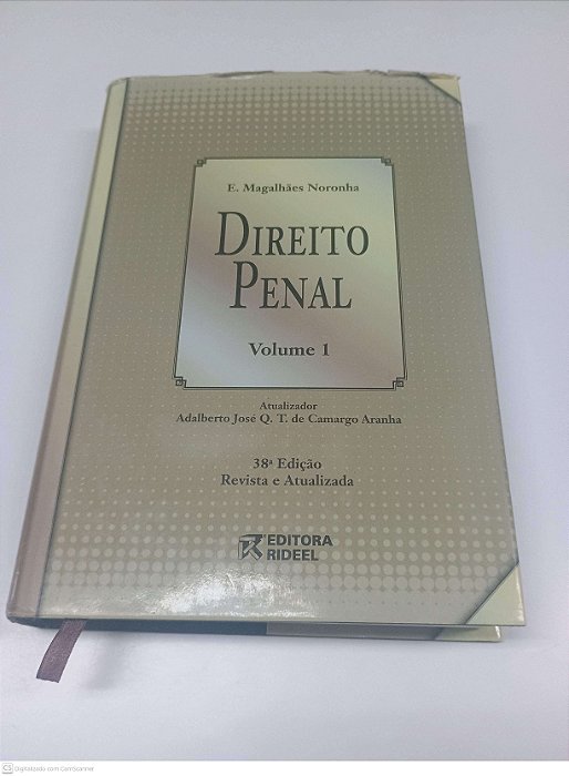 Livro Direito Penal I Autor Noronha, Magalhaes (2009) [usado]