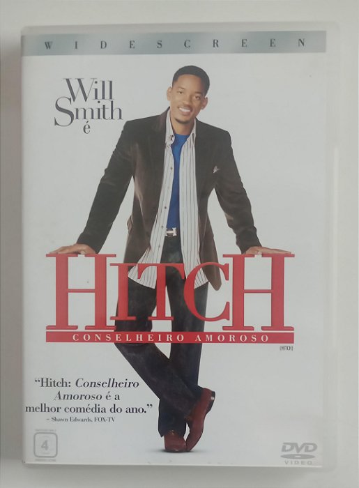 Dvd Hitch (c/ Will Smith) Editora (2005) [seminovo]