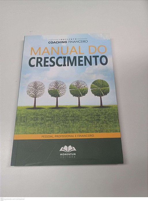 Livro Manual do Crescimento Autor Instituto Coaching Financeiro [usado]