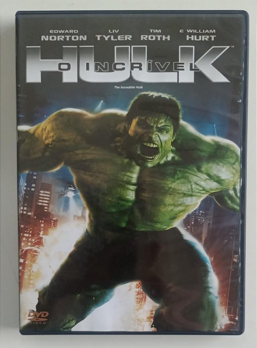 Dvd Hulk, o Incrível Editora (2008) [seminovo]
