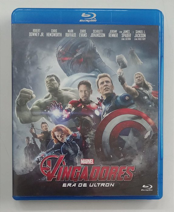 Dvd [blu-ray] Vingadores - Era de Ultron Editora (2015) [seminovo]