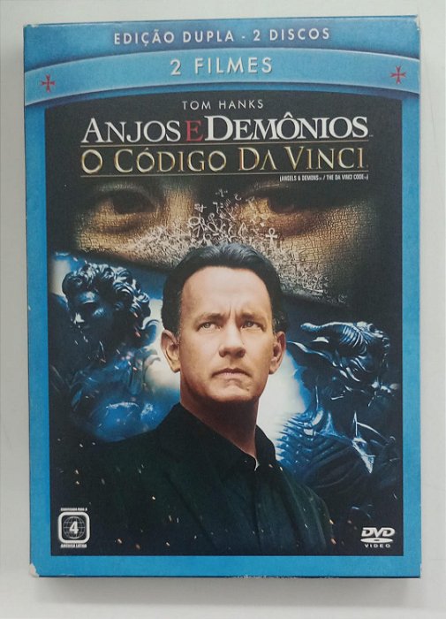 Dvd o Código da Vinci / Anjos e Demônios Editora (2009) [seminovo]