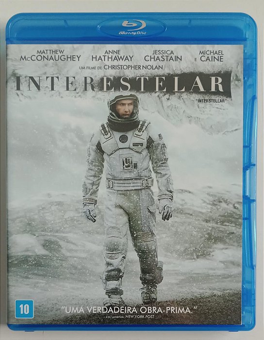 Dvd [blu-ray] Interstelar Editora (2015) [seminovo]
