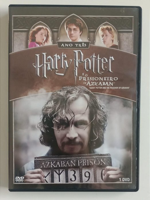 Dvd Harry Potter 3 Prisioneiro de Azkaban Editora (2009) [seminovo]