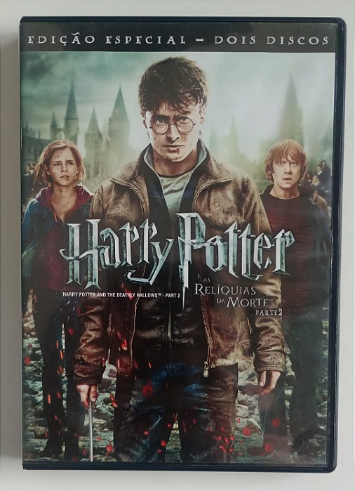 Dvd Harry Potter 8 Relíquias da Morte 2 Editora (2011) [seminovo]