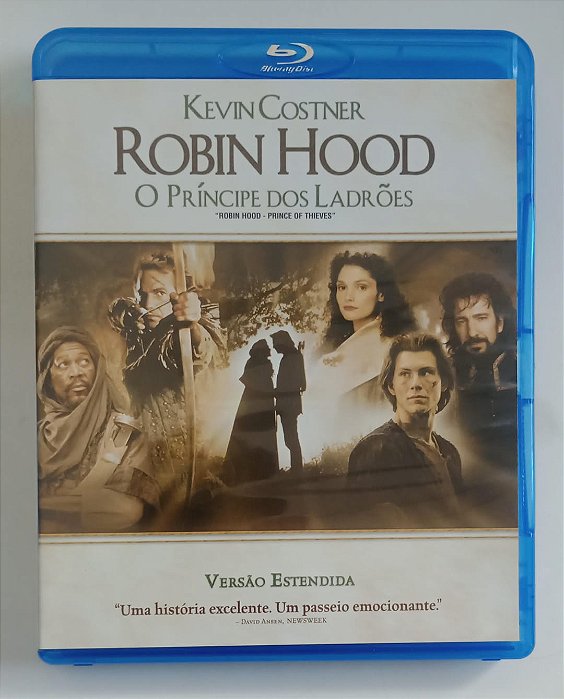 Dvd [blu-ray] Robin Hood (1991) Editora (2013) [seminovo]