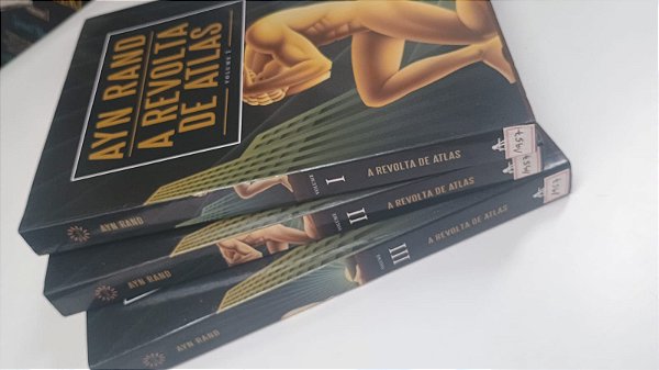 Livro Coleção a Revolta do Atlas C/ 3 Volumes Autor Rand, Ayn [usado]