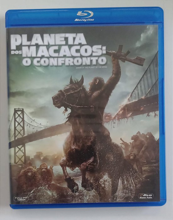 Dvd [blu-ray] Planeta dos Macacos - Confronto Editora (2014) [seminovo]