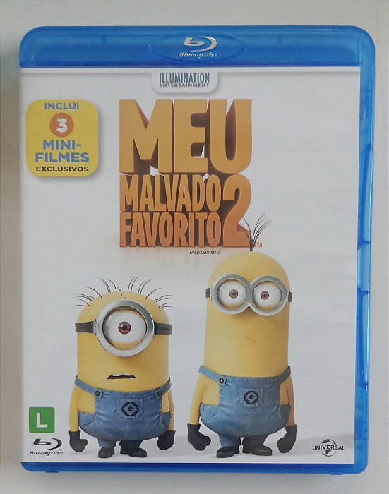 Dvd [blu-ray] Meu Malvado Favorito 2 Editora (2013) [seminovo]