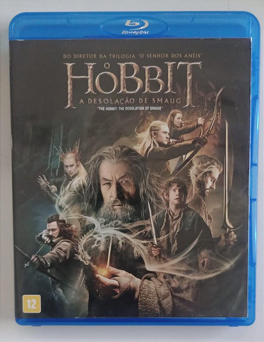 Dvd [blu-ray] Hobbit 2 Desolação de Smaug Editora (2014) [seminovo]
