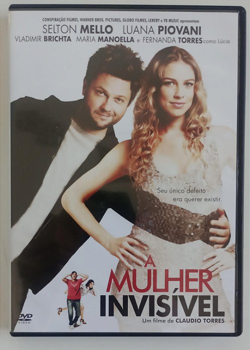 Dvd a Mulher Invisível Editora (2009) [usado]