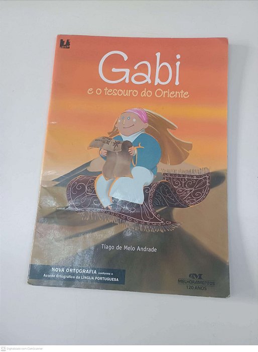 Livro Gabi e o Tesouro do Oriente Autor Andrade, Tiago de Melo (2009) [usado]
