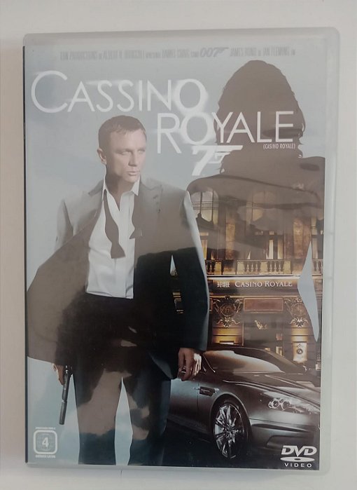 Dvd 007 Cassino Royale Editora (2007) [usado]