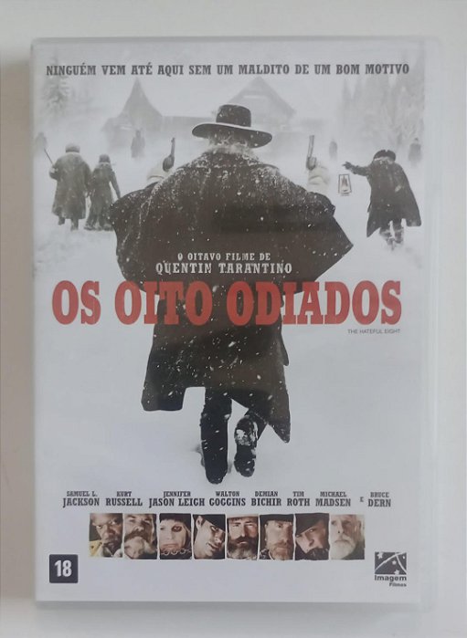 Dvd os Oito Odiados Editora (2015) [seminovo]